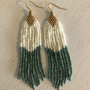 Beaded Tassel Earings